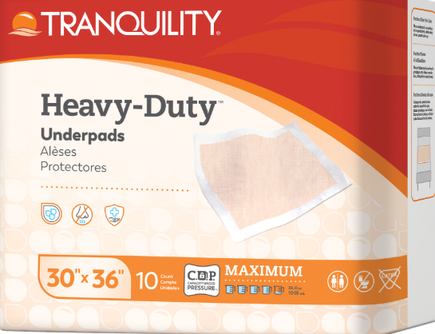 Tranquility Heavy-Duty Underpads, 30